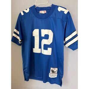 Mitchell & Ness Roger Staubach Dallas Cowboys Throwback Jersey 48 Blue